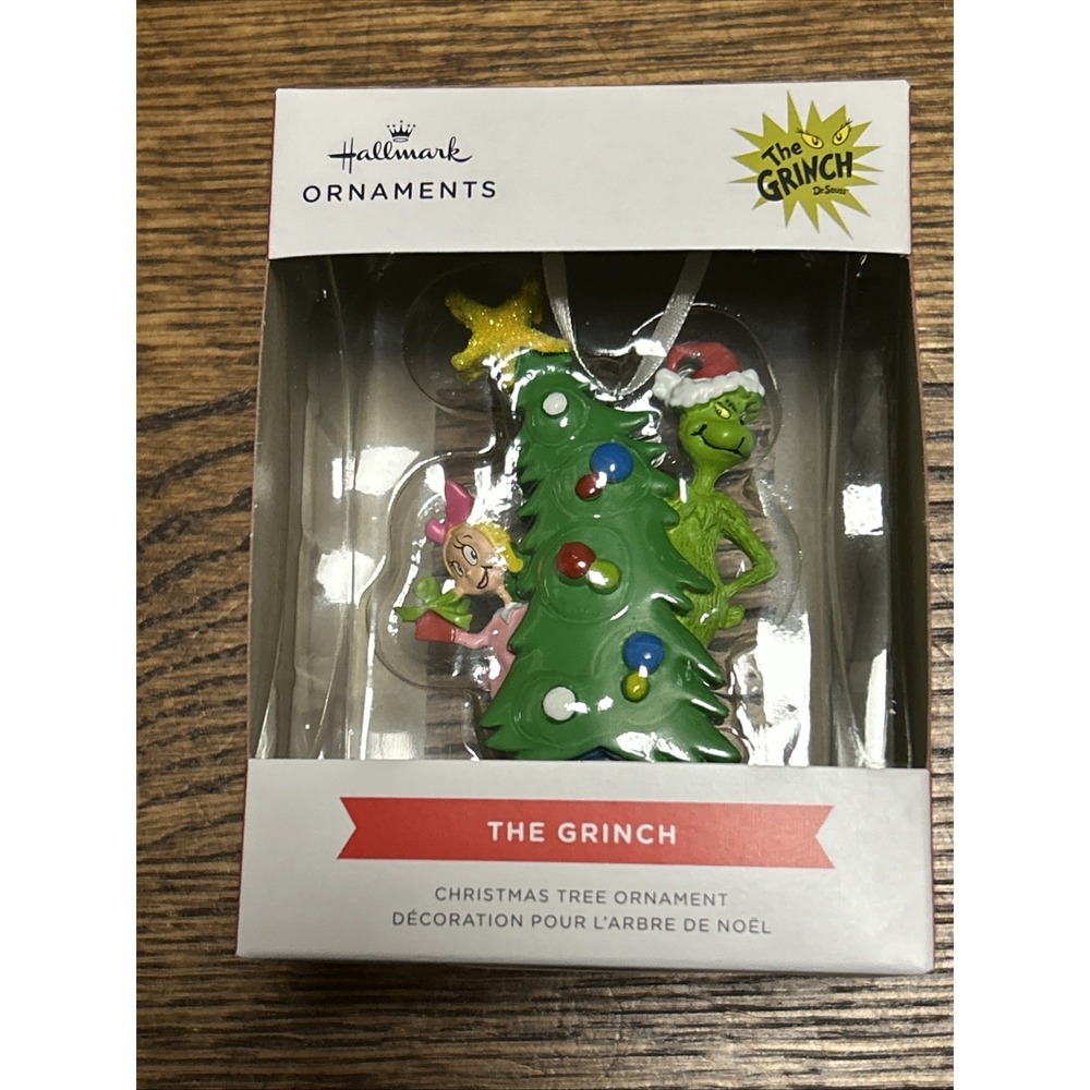 Hallmark Dr Seuss How The Grinch Stole Christmas Grinch Tree Cindy Lou Ornament